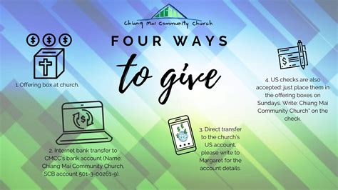 Ways to Give .